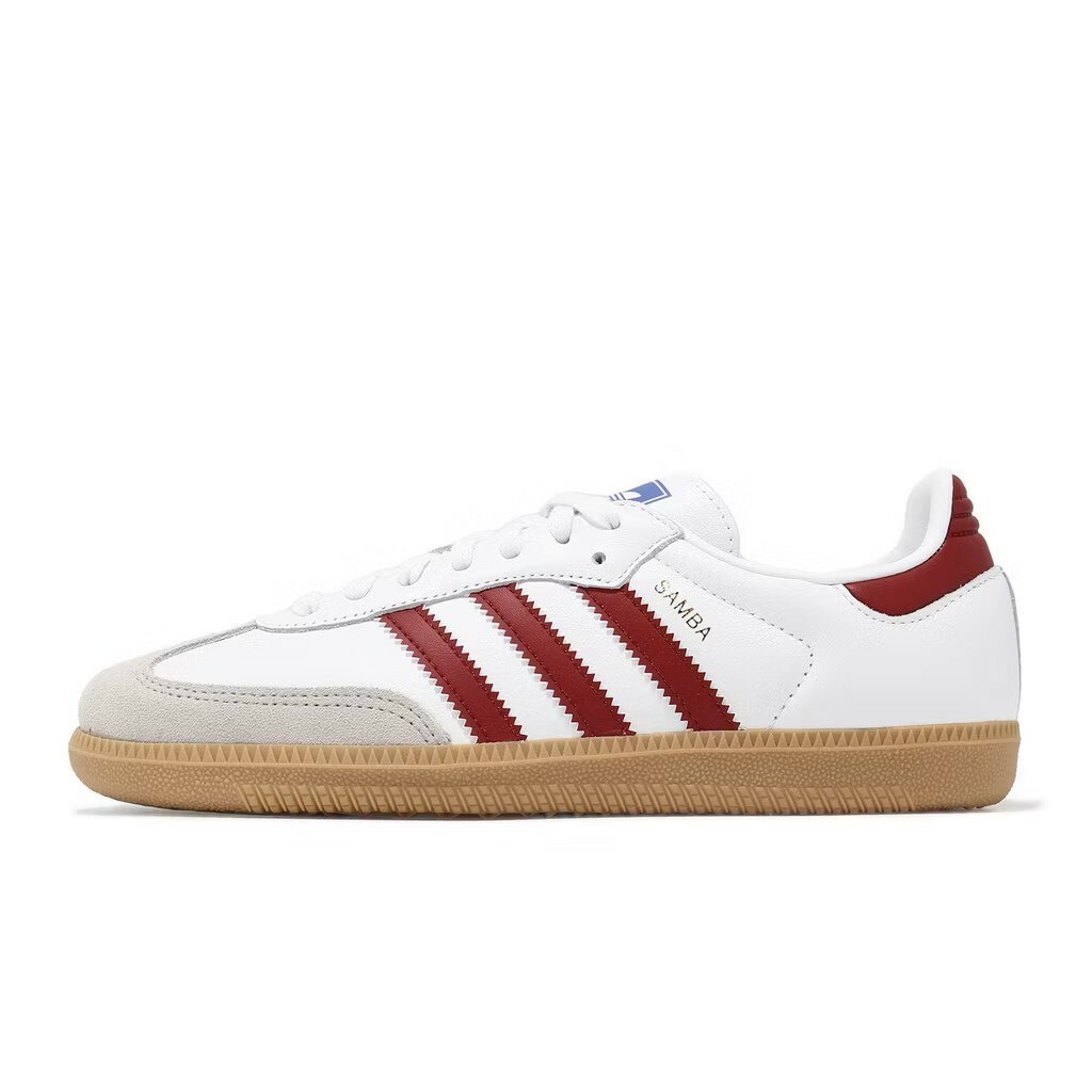 ADIDAS Samba OG  白紅森巴 休閒鞋 焦糖底 男鞋 女鞋 IF3813