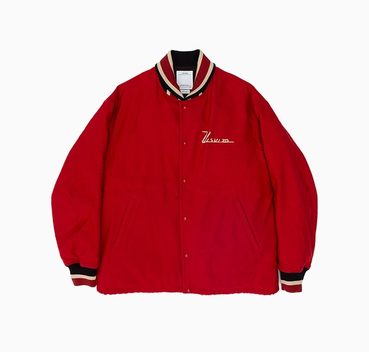VISVIM 2025 S/S HOBBS WOOL ((DOWN)) JKT *WOOL/LINEN - RED PRE ORDER ITEM (預訂中)
