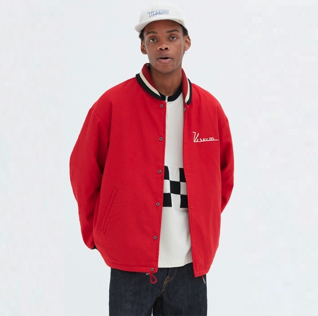 VISVIM 2025 S/S HOBBS WOOL ((DOWN)) JKT *WOOL/LINEN - RED PRE ORDER ITEM (預訂中)