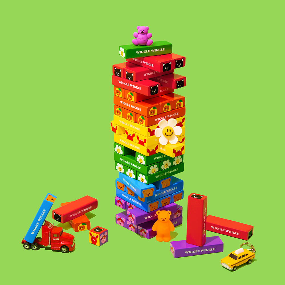 Wiggle Wiggle Wood Block Set - WIGGLE FRIENDS