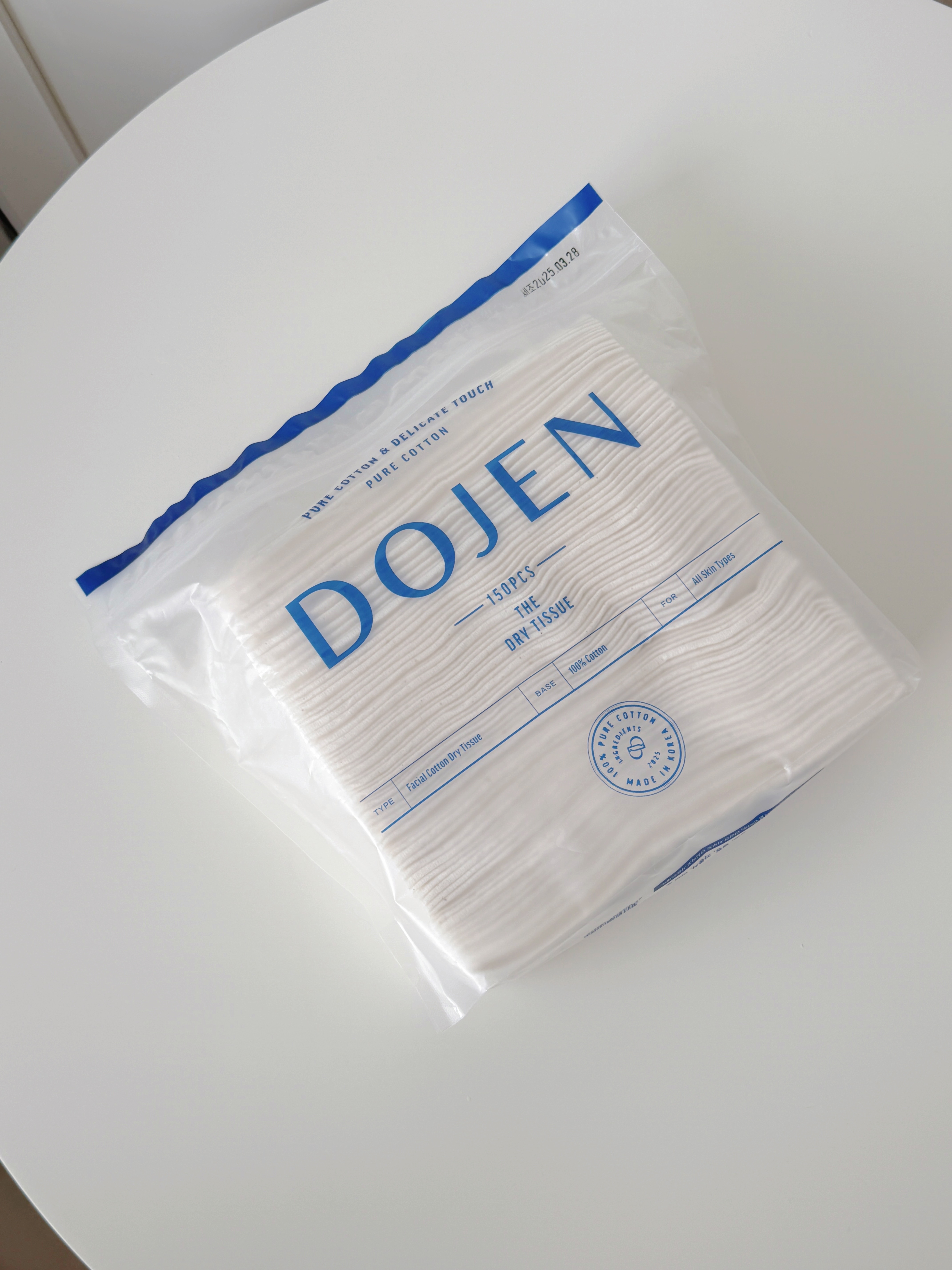 Dojen 純棉洗臉巾 5/16