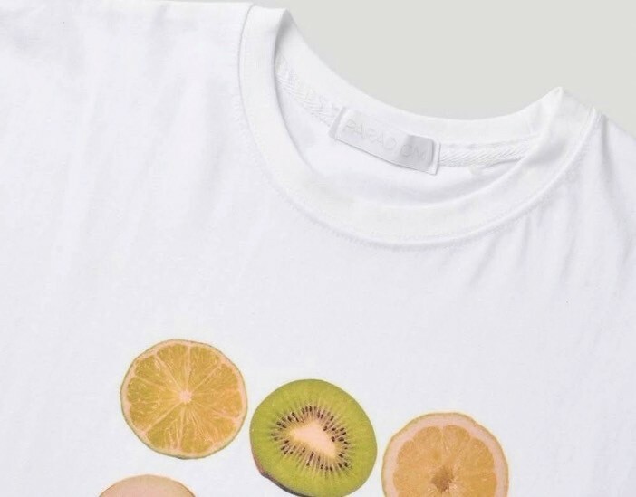 PARA 水果 設計感 上衣 #短袖