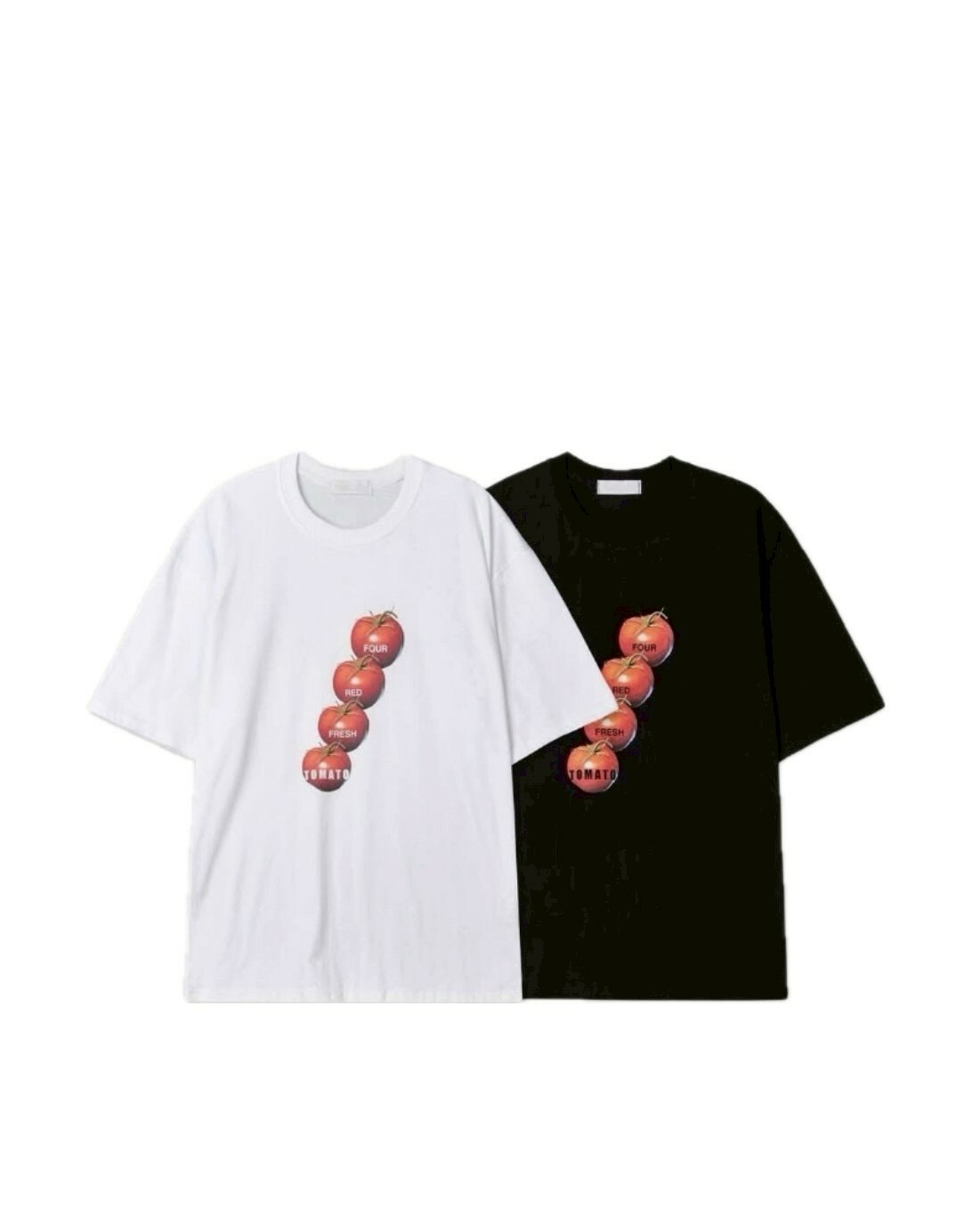 PARA Tomato 排列 英文 上衣 #短袖