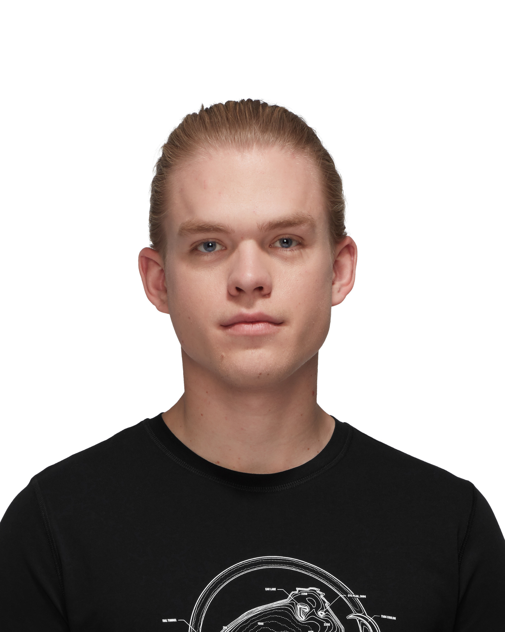 Mammut / 純棉 / Core T-Shirt Lines 男款 / 黑 (M1017040450001)