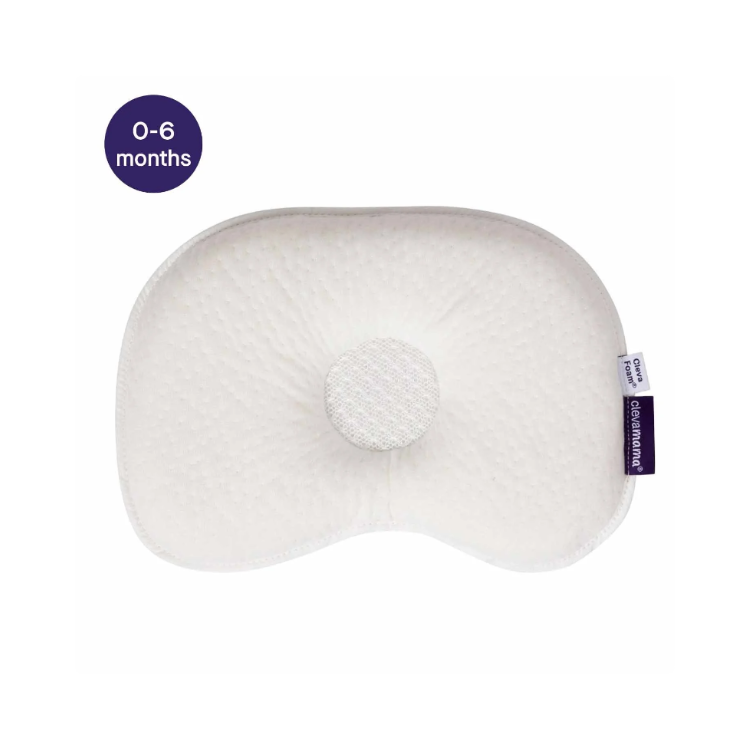 Clevamama ClevaFoam 護頭型新生兒枕頭(0-6M適用)
