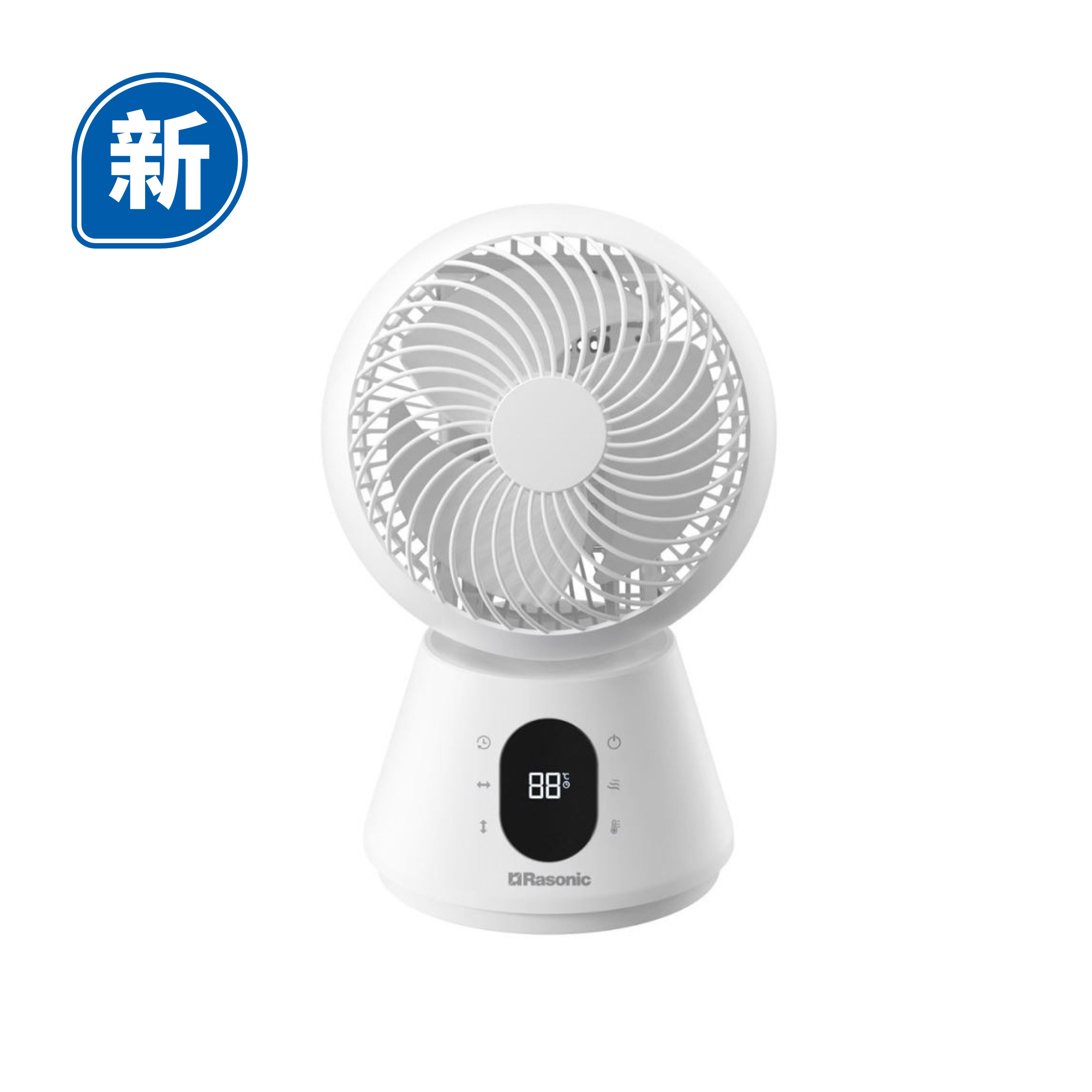 Rasonic 樂信牌 RCF-K6WH DC 循環扇 (約6吋/14.5厘米)