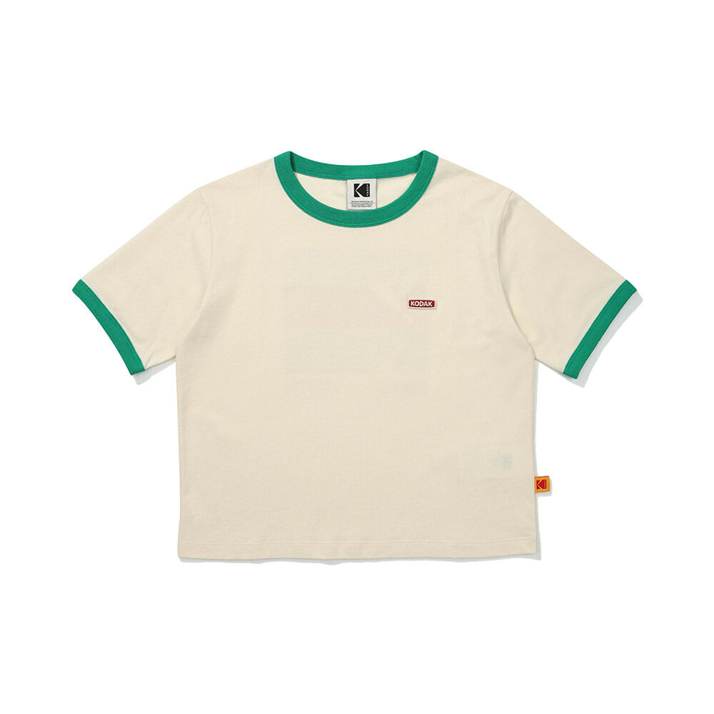 韓国人気★KODAK★W's Breeze pop Graphic Ringer T-shirt★半袖 Kodak] Breeze Pop Graphic Linger Short Sleeve T-shirt W (2款