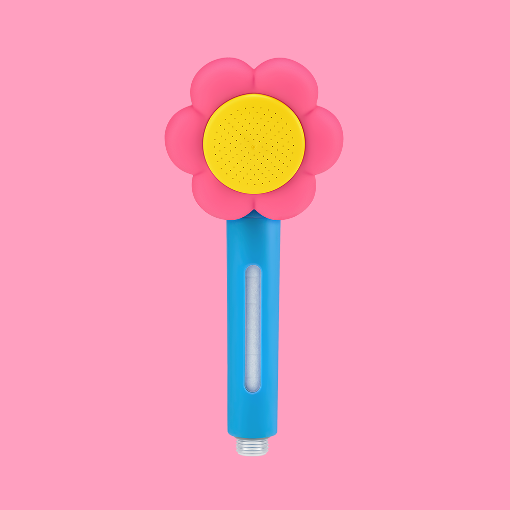 Wiggle Wiggle Blooming Filter Shower - PINK&BLUE