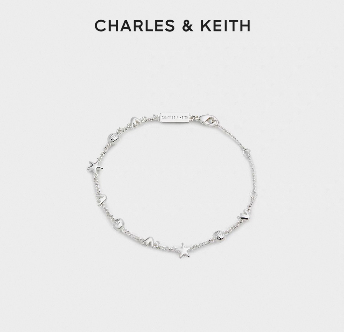 小CK Oceana 海洋 貝殼 海星 手鍊 Charles & Keith 限量發售