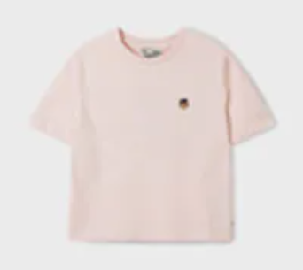 [S] WHO.A.U LIGHT PINK STEVE HEAD PATCH CROP, WHRAF2421F26-LIGHT PINK (SWAU527)