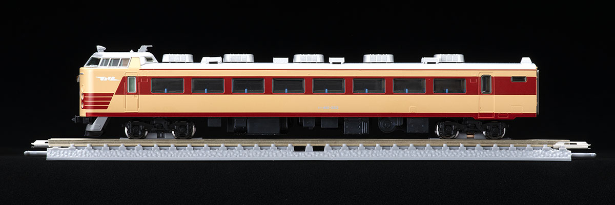 Tomix FM-025 N規 國鐵 485系 特急電車(雷鳥).先頭車博物館. 無動力.有頭尾燈
