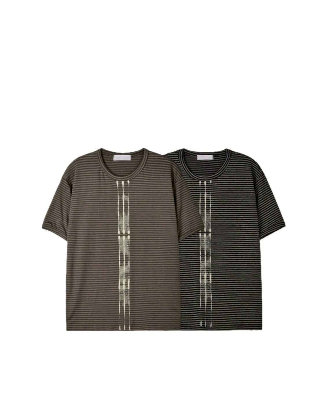 PARA 3線漆條 條紋 上衣 #短袖
