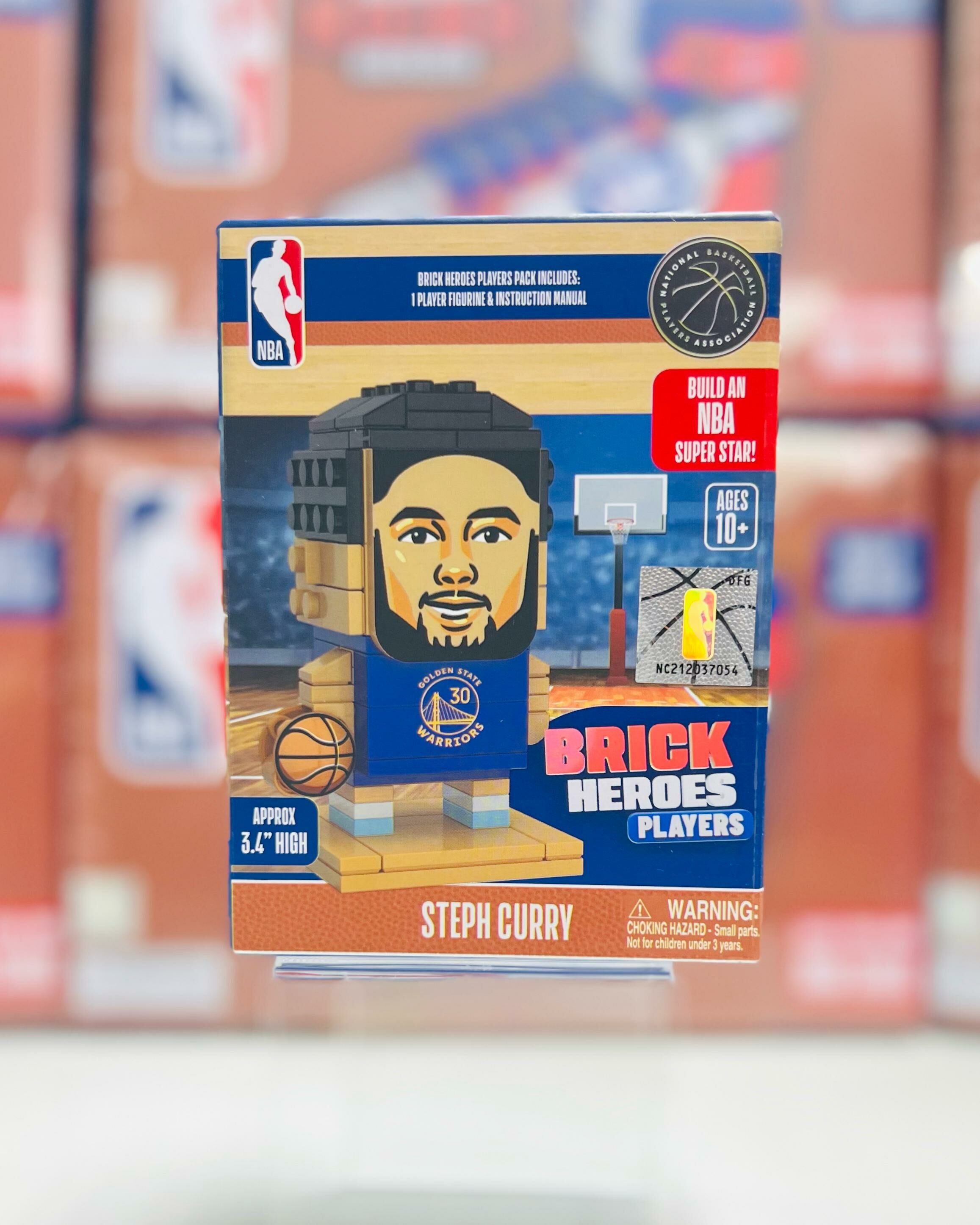 NBA Brick Heroes Players - Steph Curry