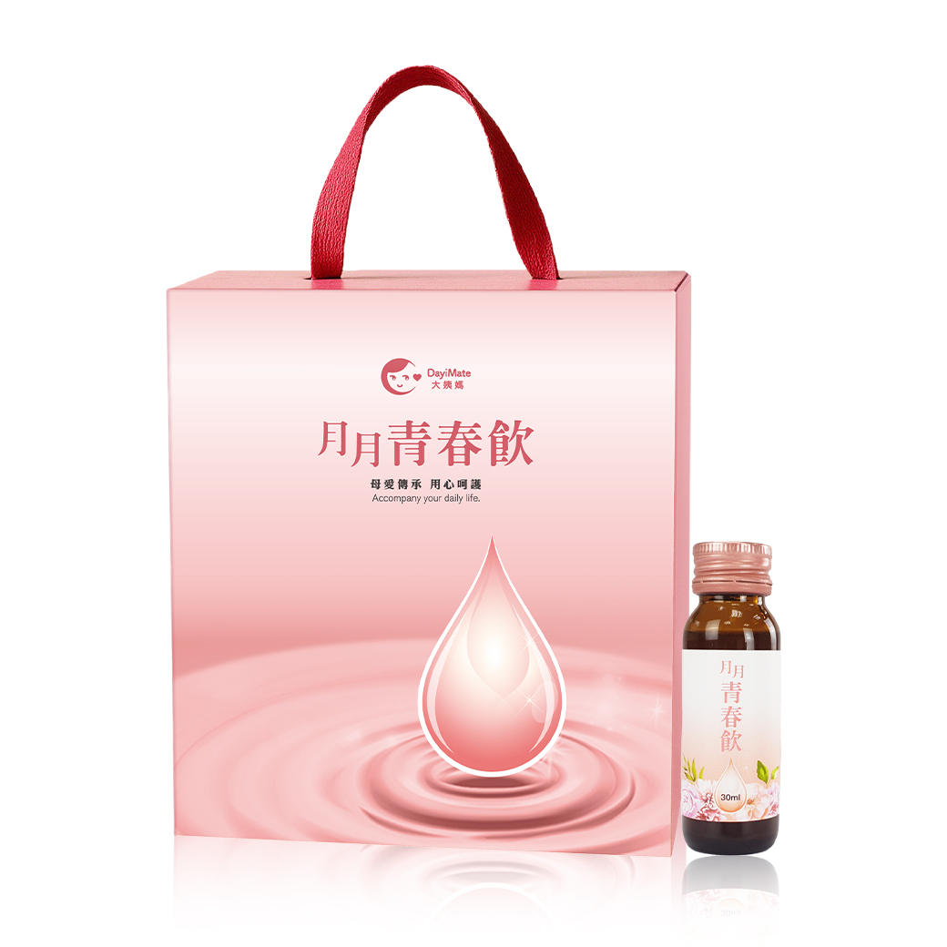 【大姨媽 禮盒賣場】月月青春飲禮盒組(10瓶/盒)