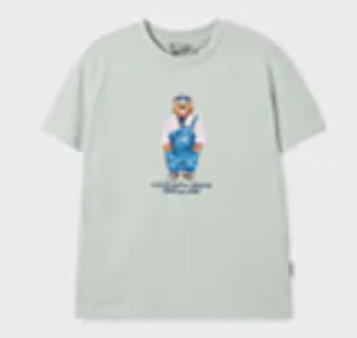 [S] WHO.A.U MINT STEVE PHOTO BASIC T-SHIRT (F), WHRPF2421F84-MINT (SWAU533)