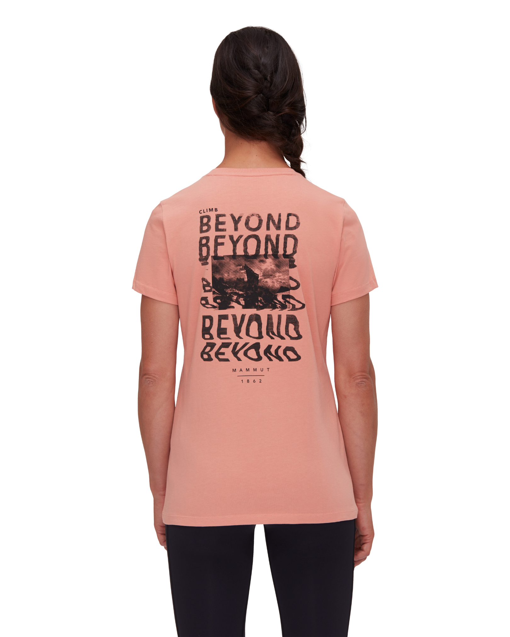 Mammut T-shirt/女 Massone T-Shirt Dreaming 石英粉 (M1017052423770)