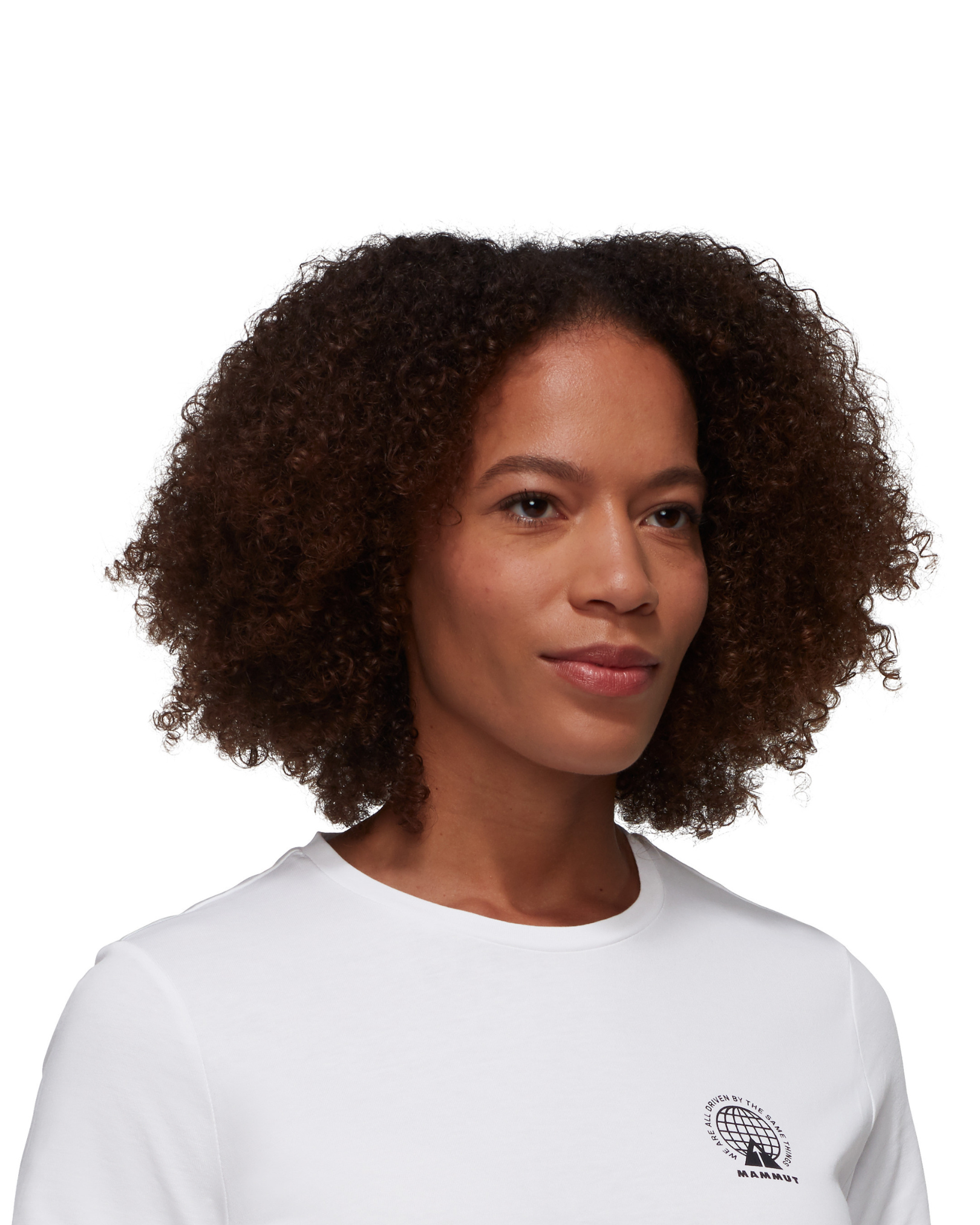 Mammut T-shirt/女 Massone T-Shirt Emblems 白 (M1017052310243)