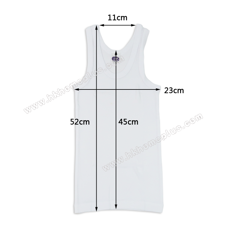 3件裝 金鵝牌: 童裝圓領背心 (10碼)