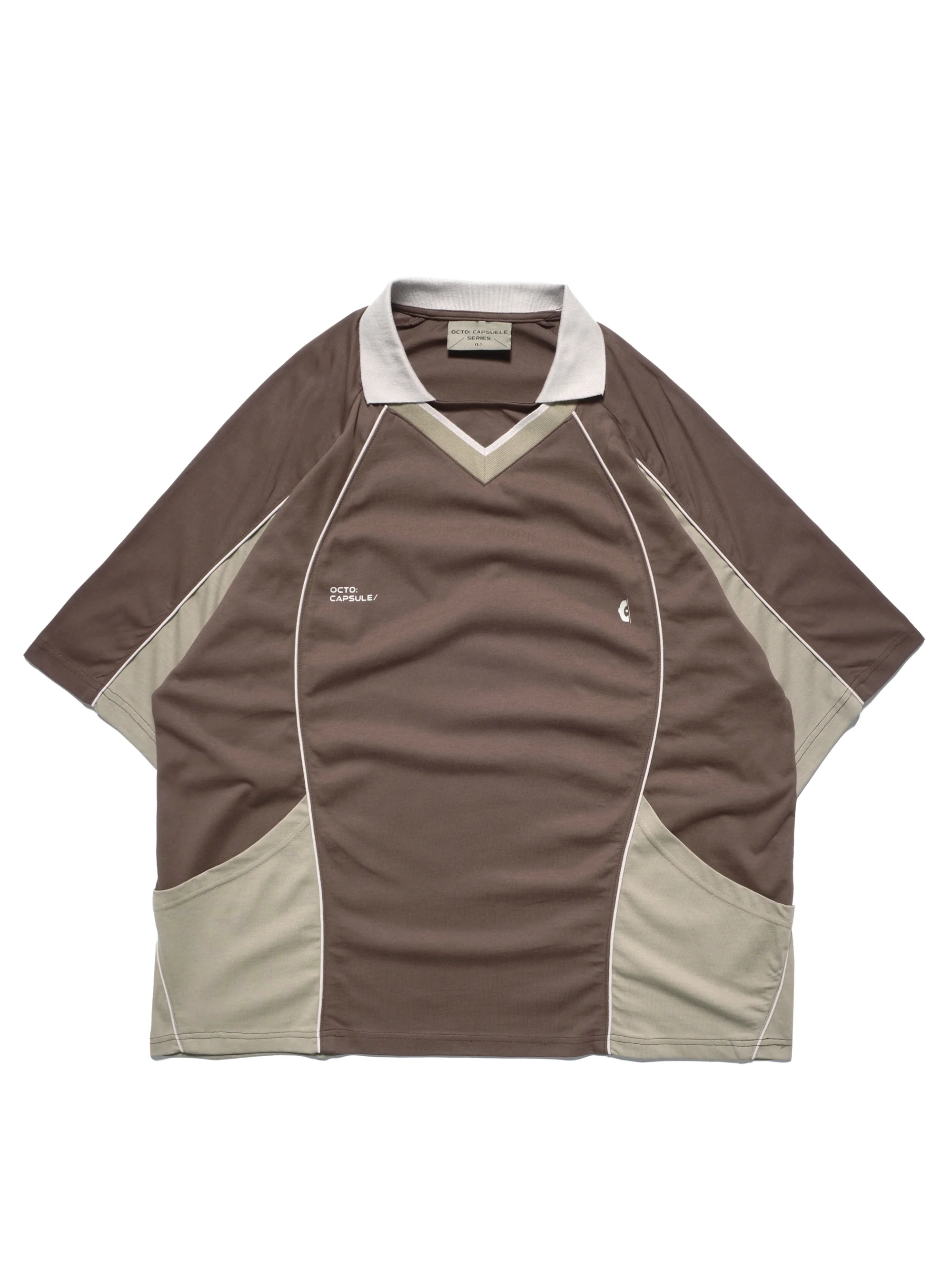 Octo Gambol S25-C01-T1 Three combo sport polo - Brown