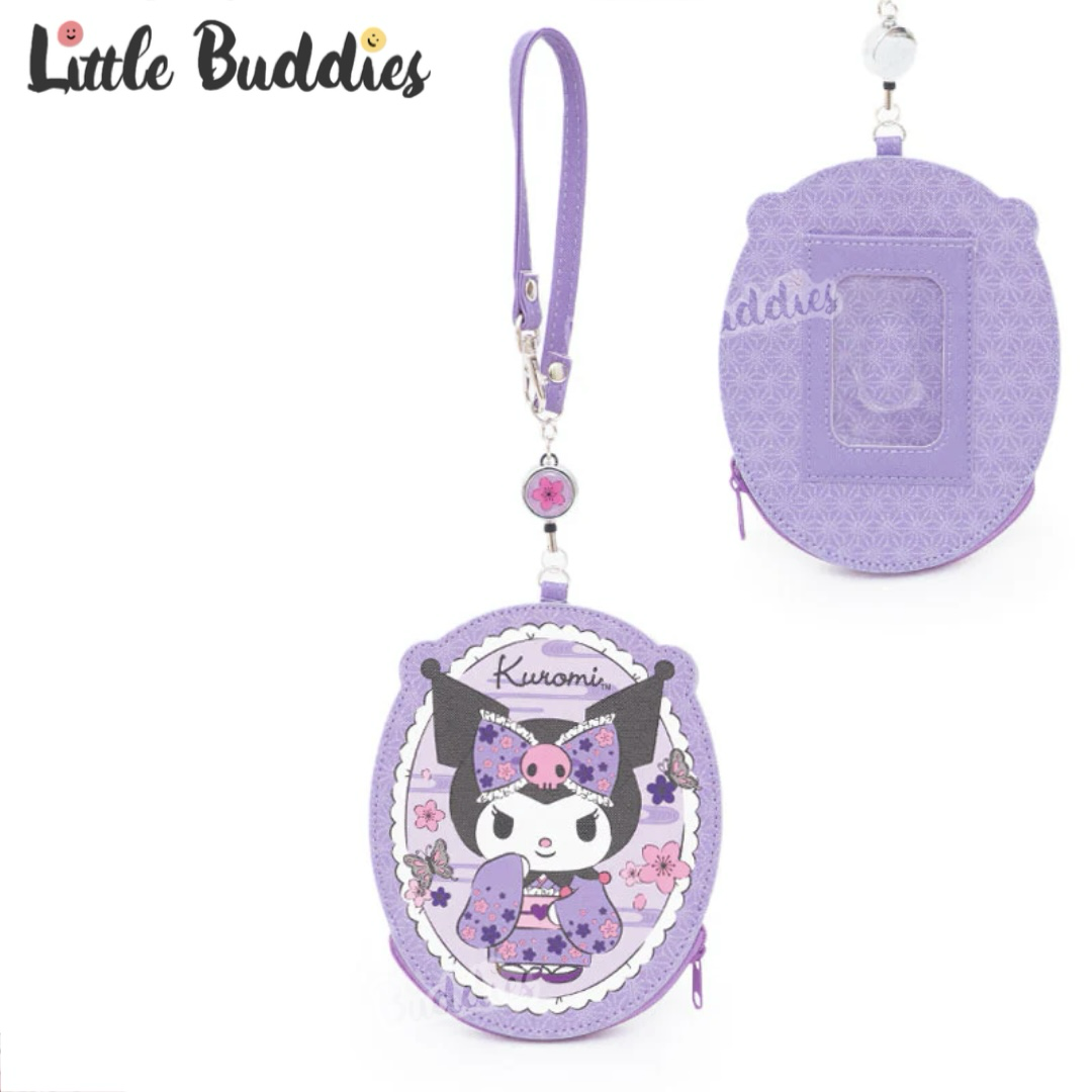 美版 Sanrio Kuromi 和風系列 - 伸縮卡套連散紙包