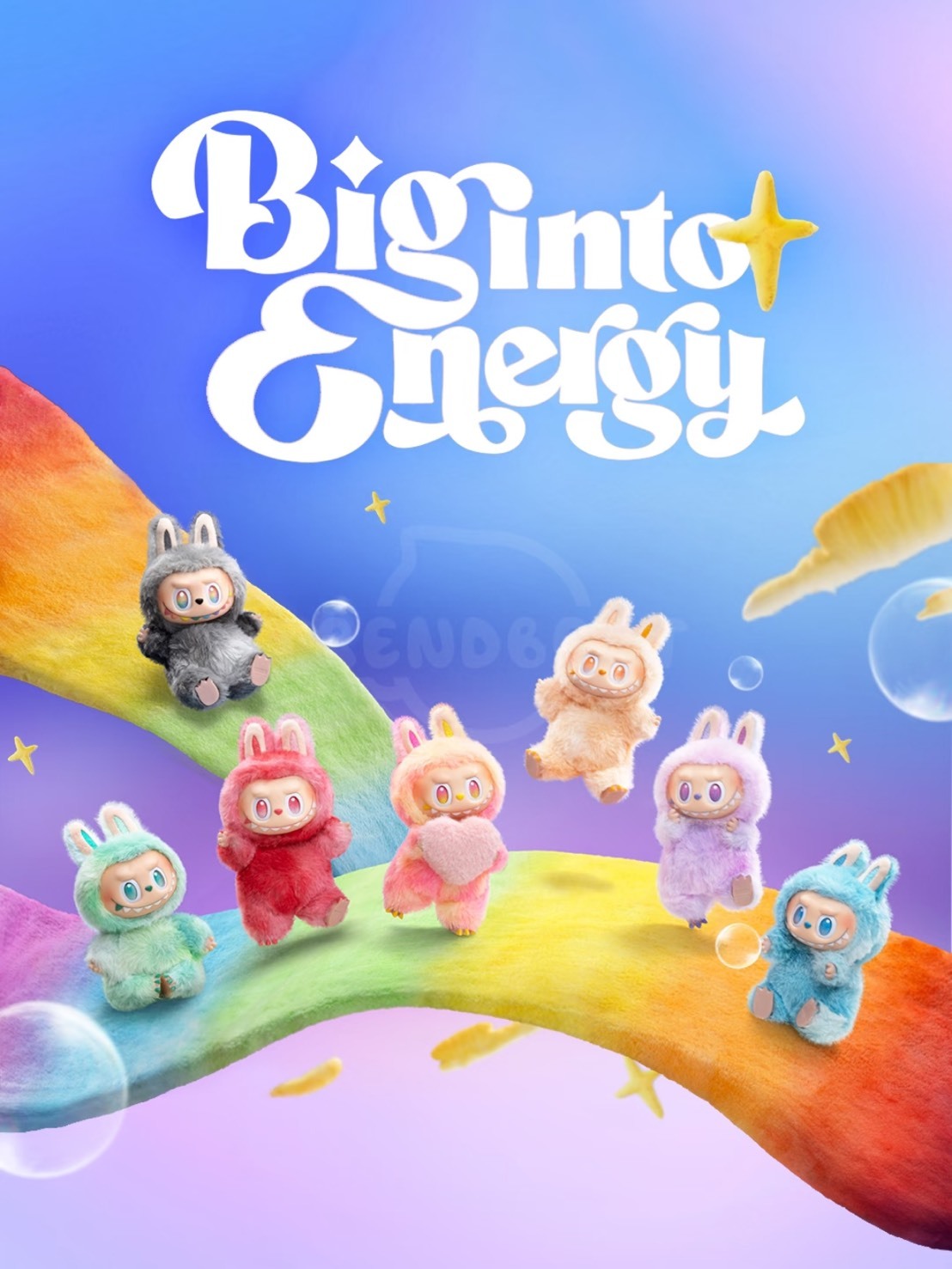 LABUBU 三代 前方高能漸層系列