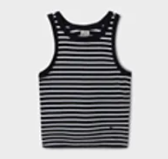 [S] WHO.A.U MIX RIBBED BASIC SLEEVELESS (F), WHRNF2431F99-MIX (SWAU543)