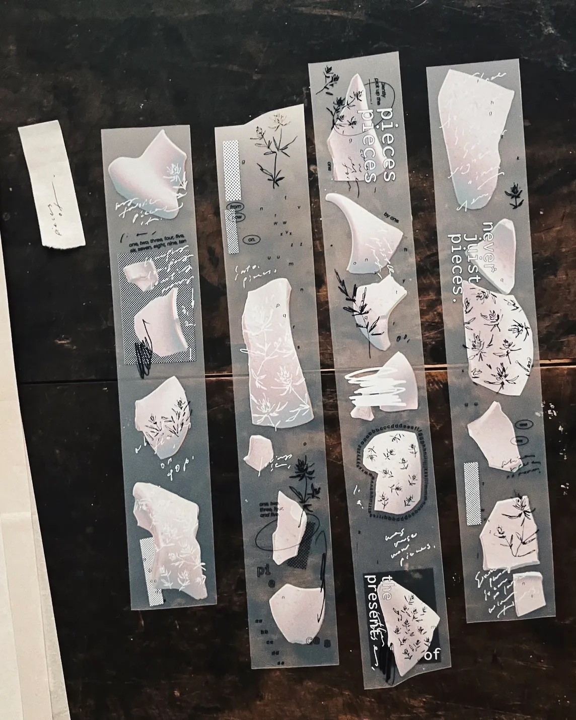 羊君｜Pieces of. PET膠帶