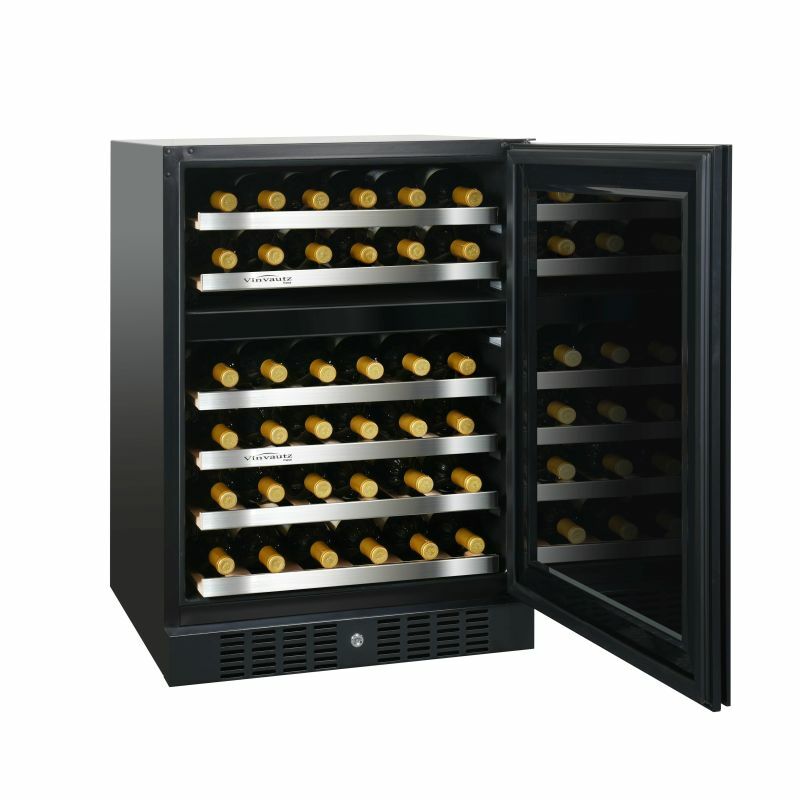 名望 Vinvautz    VZ46VDUG‧變頻雙溫區紅酒櫃‧46支-香港行貨-原廠2年全機及5年壓縮機保養‧