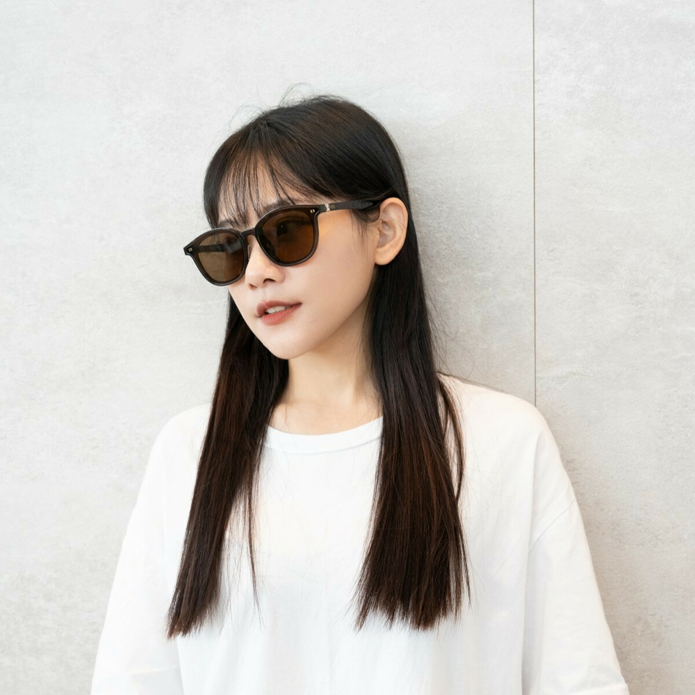 【KlassiC.】F001 C2 (透深棕 深棕鏡片) 摺疊波士頓太陽眼鏡 ♣