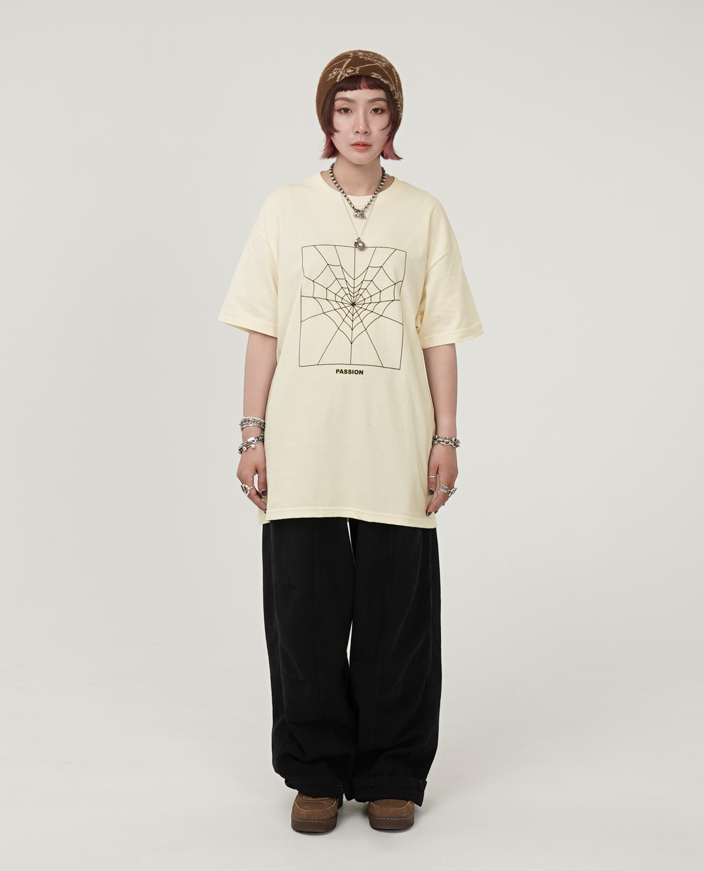 Passion Web Heart T-Shirt - 25SS