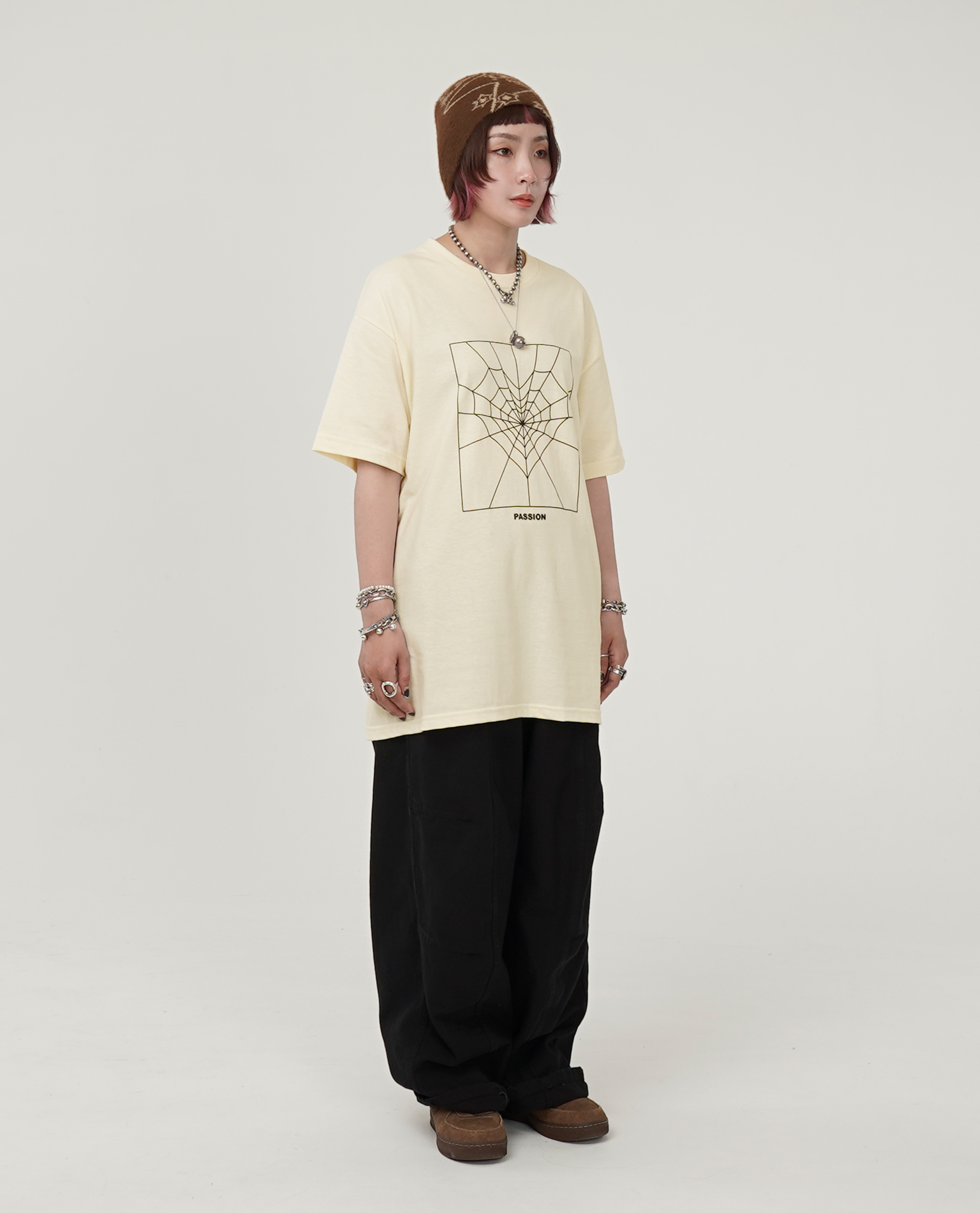 Passion Web Heart T-Shirt - 25SS