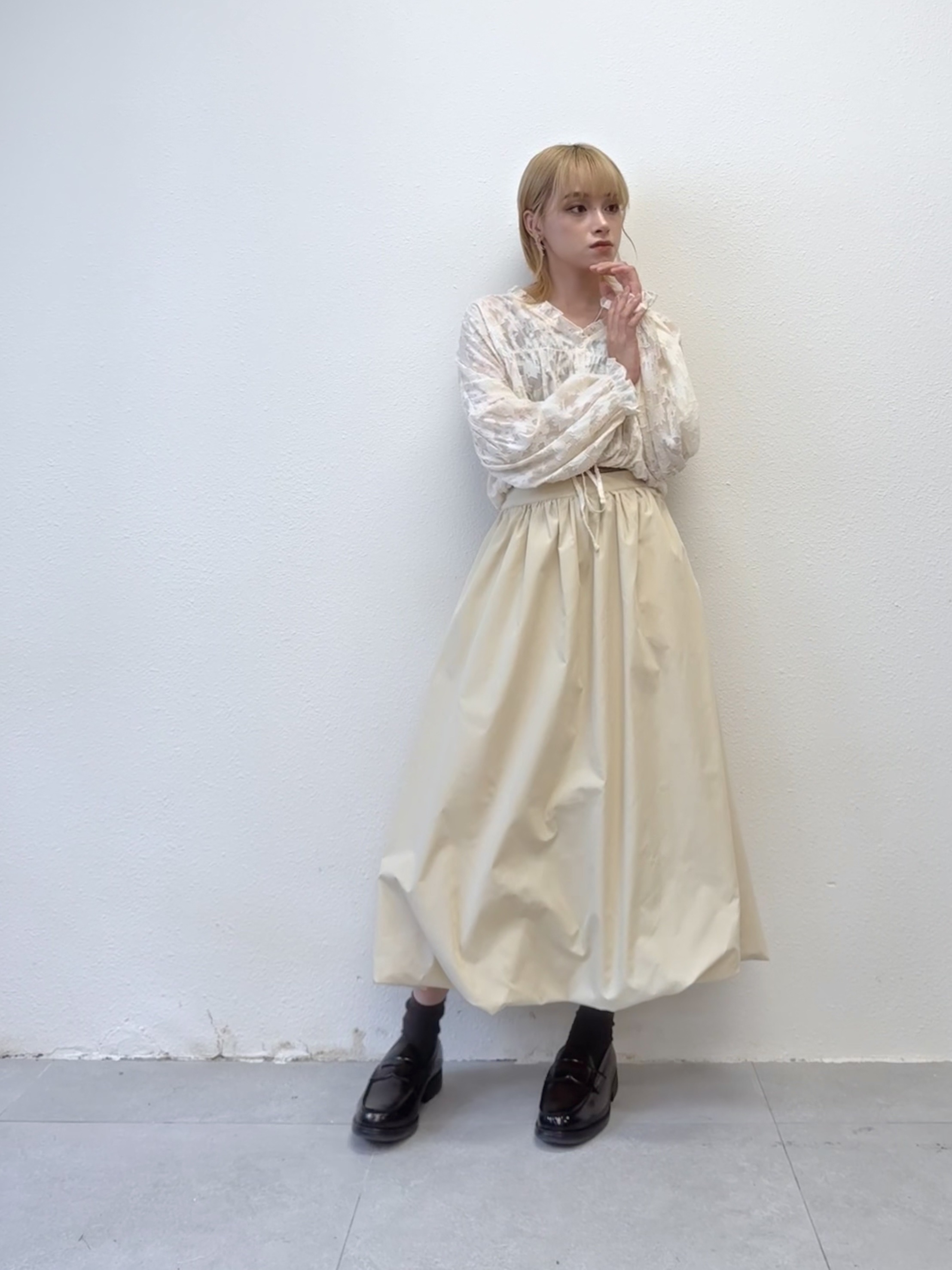 經典又夢幻～氣球裙 - SK51545