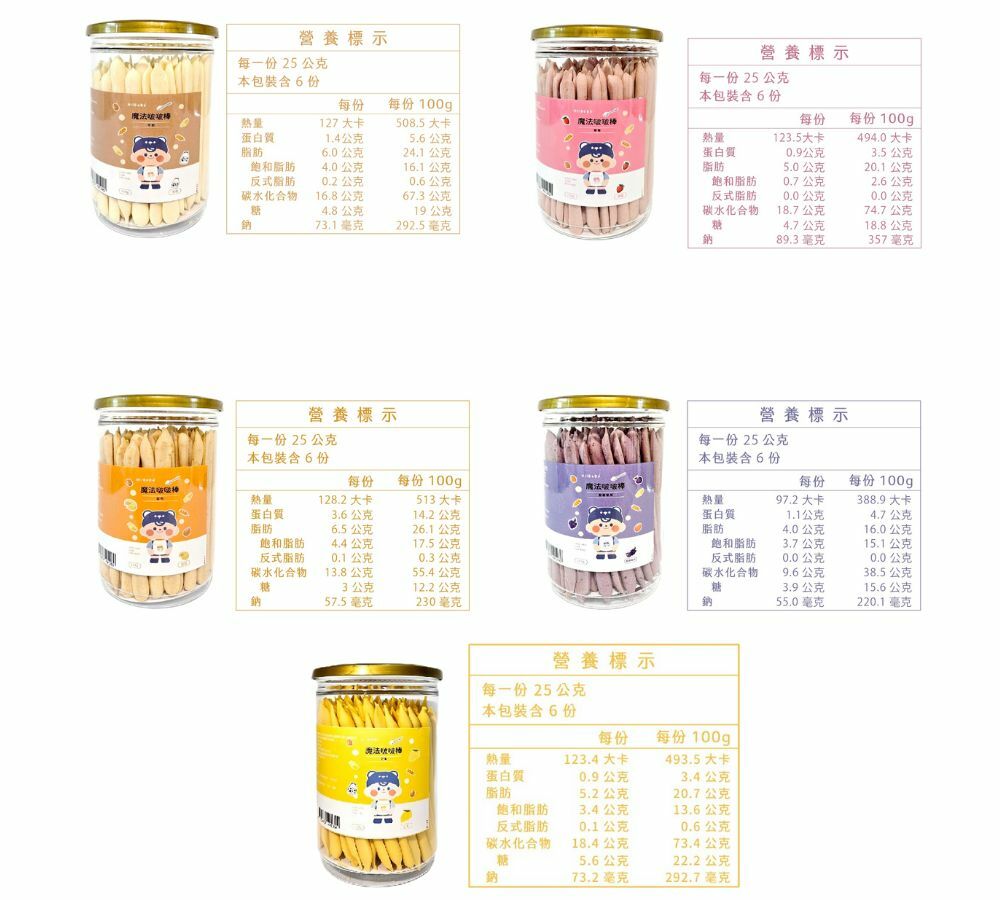 啵啵棒x1+小魔方x1 試吃組合