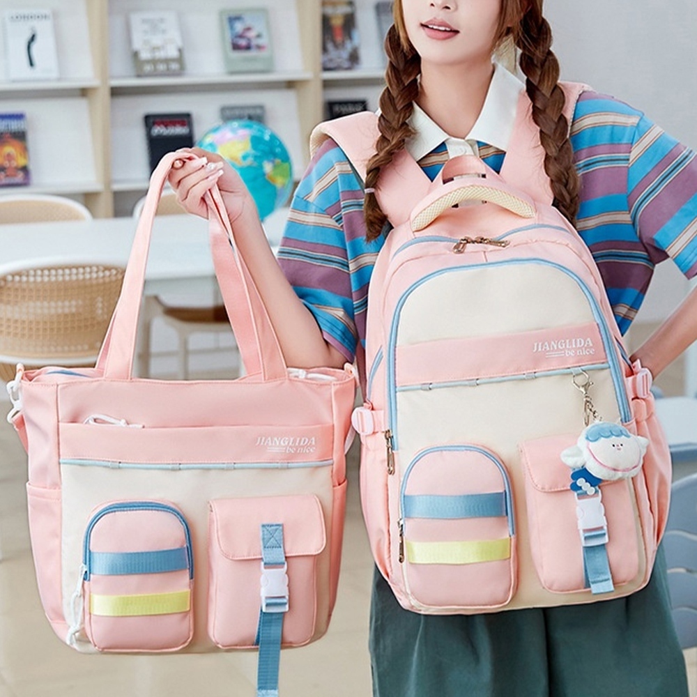 後背包 書包 雙肩包 大學生後背包 韓國包包 可愛包包 女生包包 大包包 馬卡龍 A4包 筆電後背包 生日禮物 1002