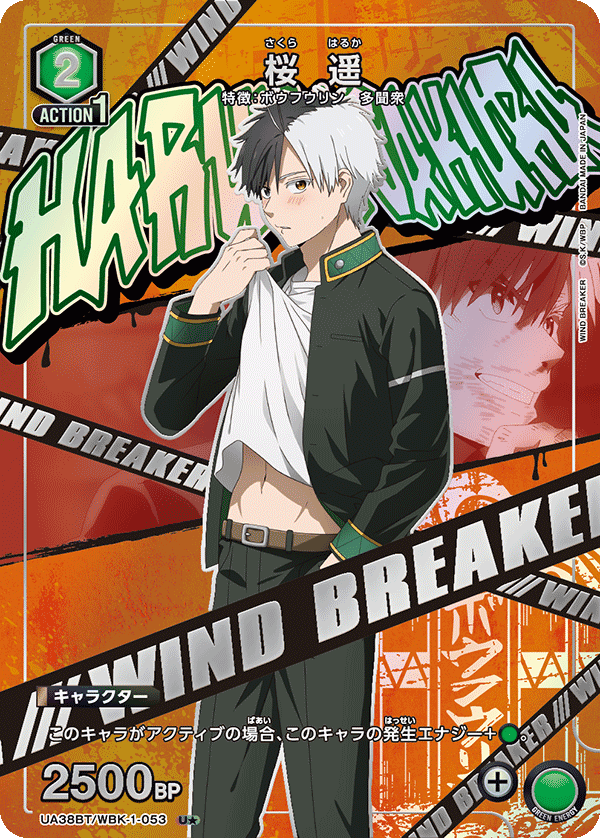 UA38BT/WBK-1-053 桜 遥(1星)