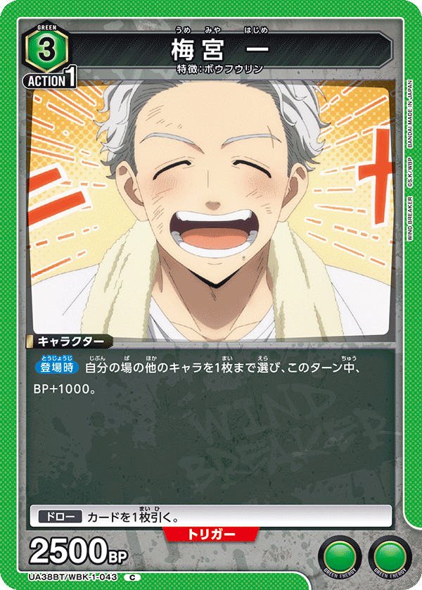 UA38BT/WBK-1-043 梅宮 一