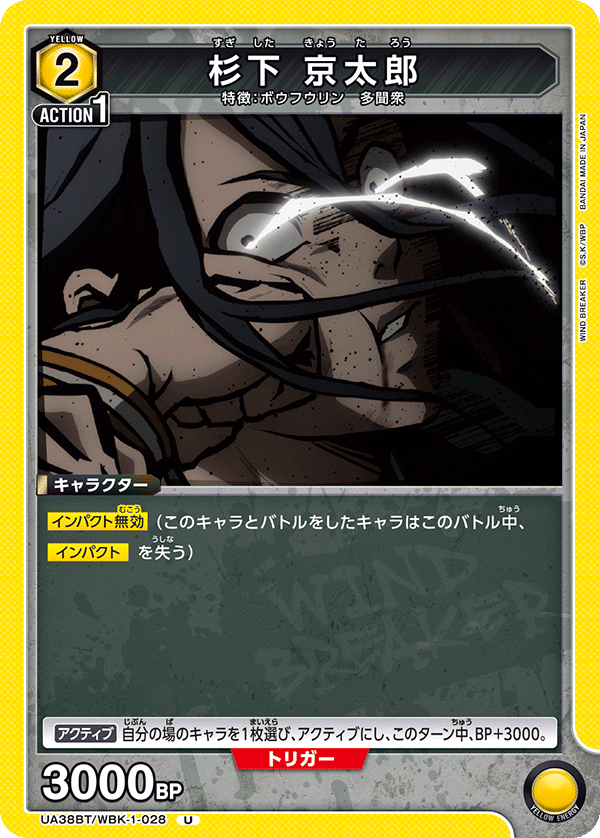 UA38BT/WBK-1-028 杉下 京太郎