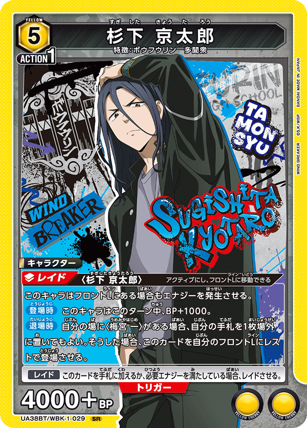 UA38BT/WBK-1-029 杉下 京太郎