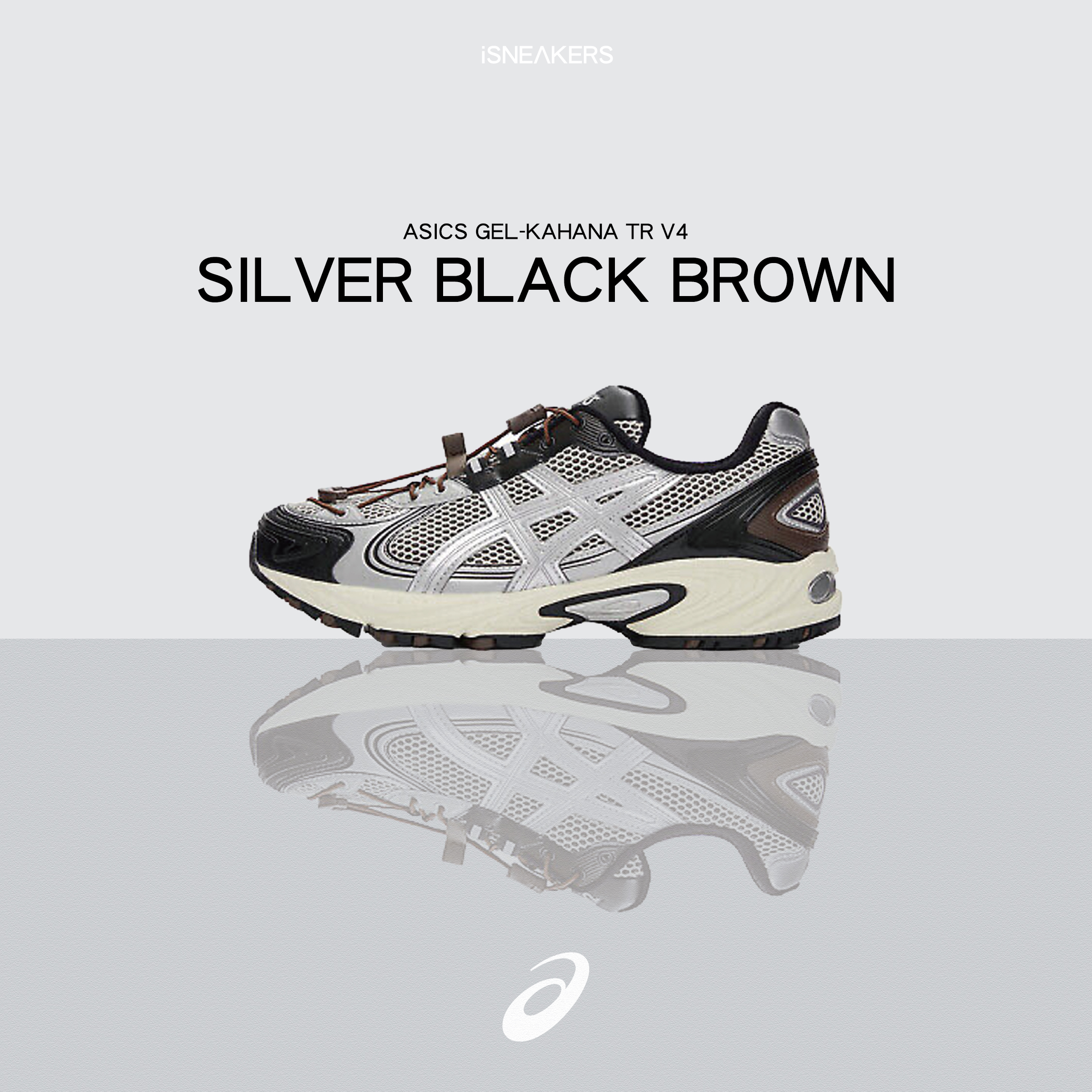 iSNEAKERS｜Asics GEL-Kahana TR V4 "Silver Black Brown" 咖啡黑銀 1203A716-020