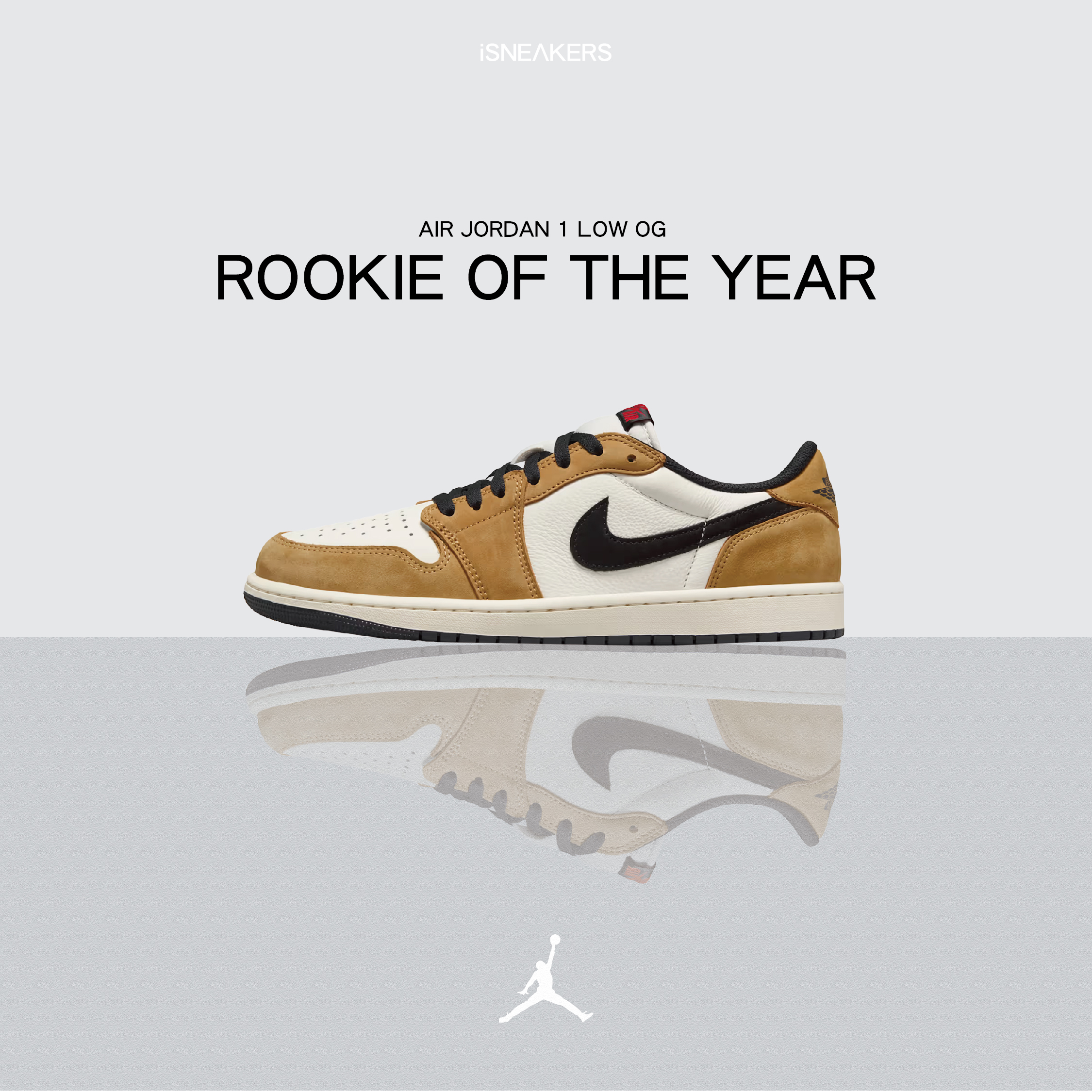 iSNEAKERS｜Air Jordan 1 Low OG "Rookie of the Year" 新人年 CZ0790-107