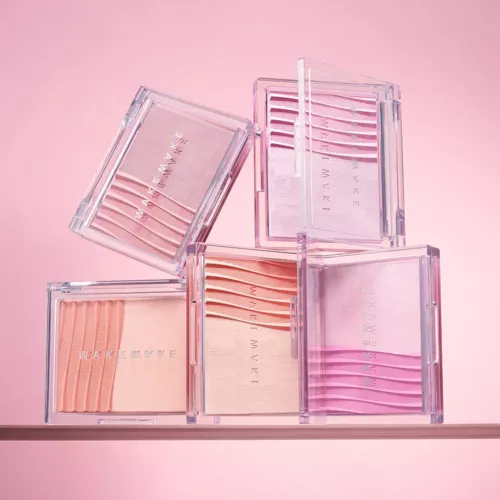 Wakemake 保濕雙色胭脂盤【2款色號】