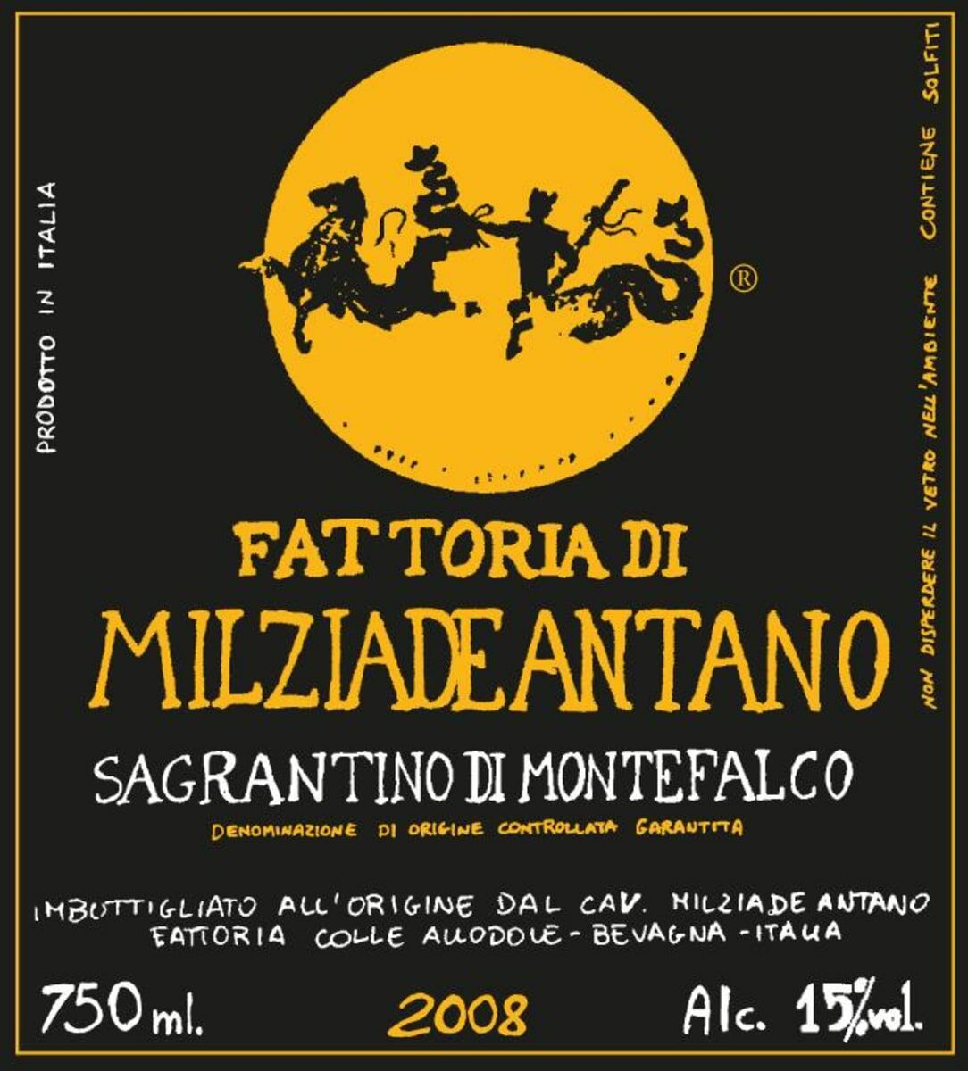 Fattoria Colleallodole Sagrantino di Montefalco 2008