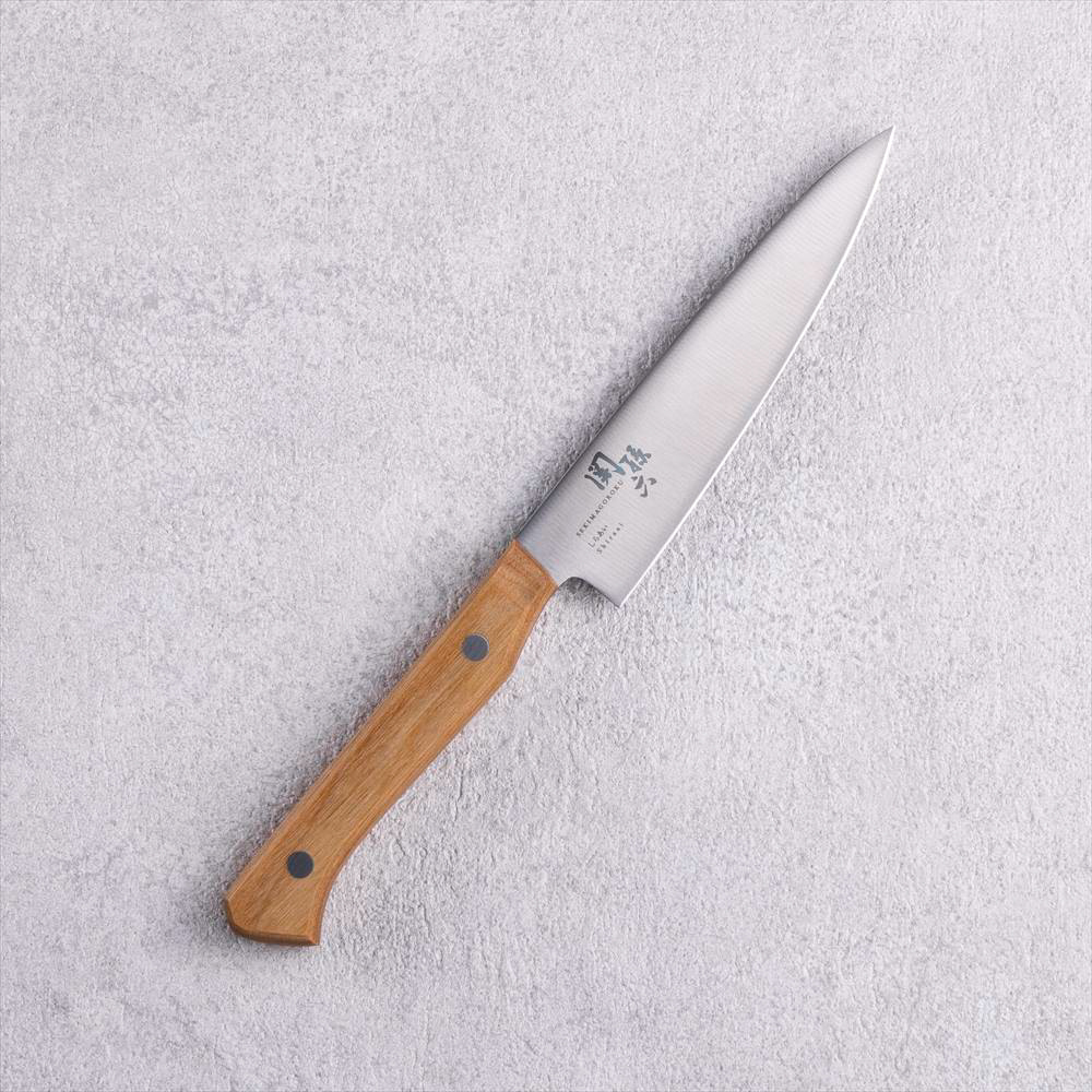 關孫六》Shiraai系列日本製鉬釩不鏽鋼小廚刀12cm