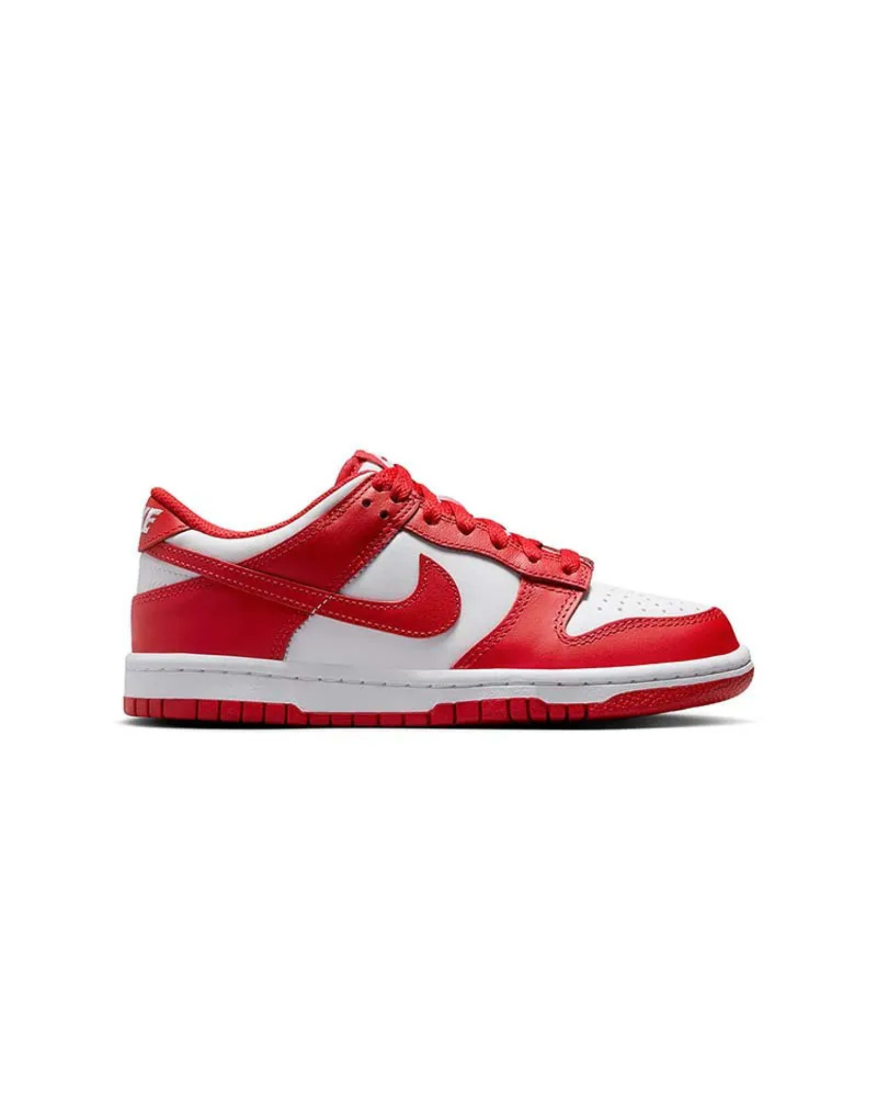 Nike Dunk Low GS White University Red 紅白 女鞋 大童 FB9109-119