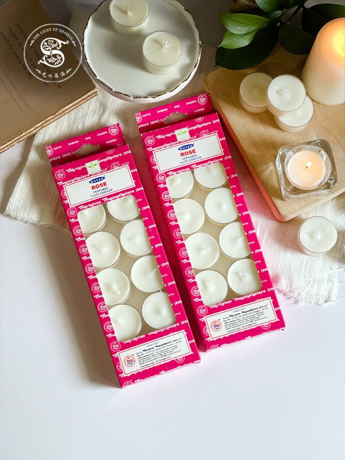 Nag Champa賽巴巴 玫瑰蠟燭 Rose Candle 蠟燭 - 光之薩滿