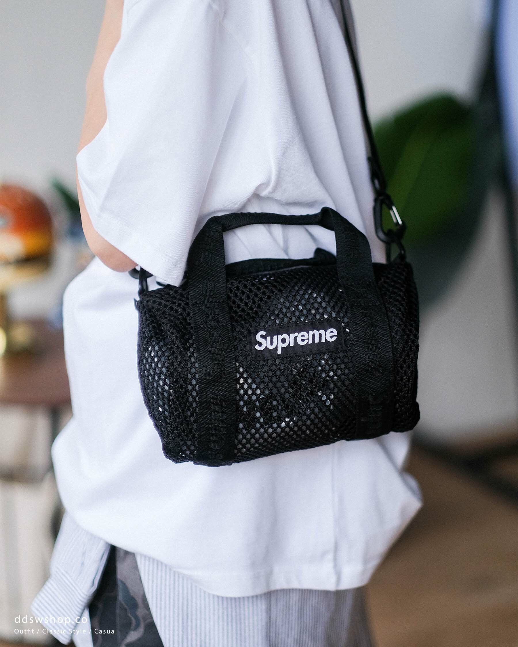 "現貨+代購" Supreme 25SS Mesh Mini Duffle 3L 洞洞肩背小包
