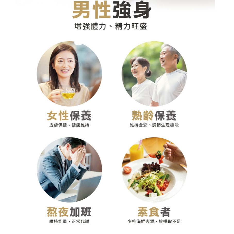 【樂森藥局】益元鋅Zinc+B12酵母鋅膠囊60顆