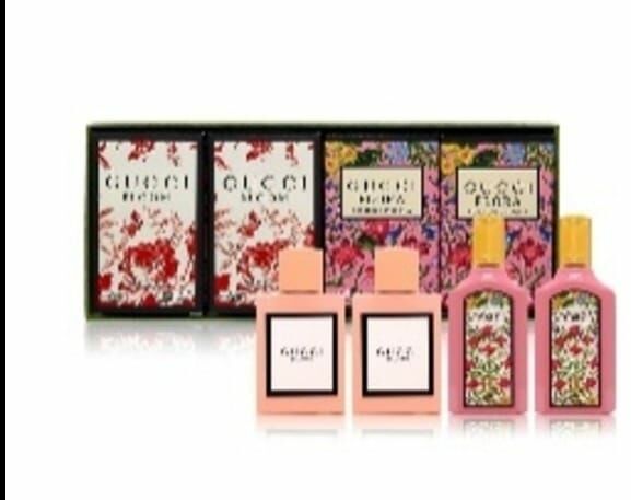 CD6516  Gucci 古馳花悦绽放濃香水5mLx2 绮夢桅子花5mlx2新版