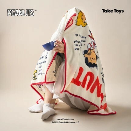 假日好夥伴史努比系列毯子🥔