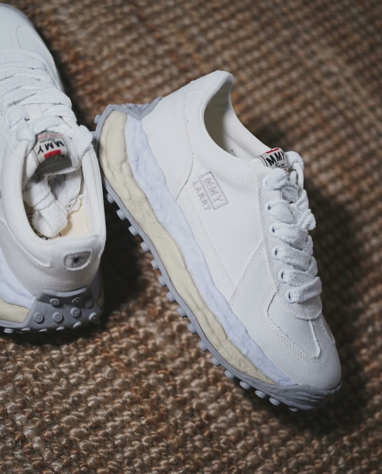 現貨|Mihara Yasuhiro LARRY OG Sole Canvas Low White A14FW704